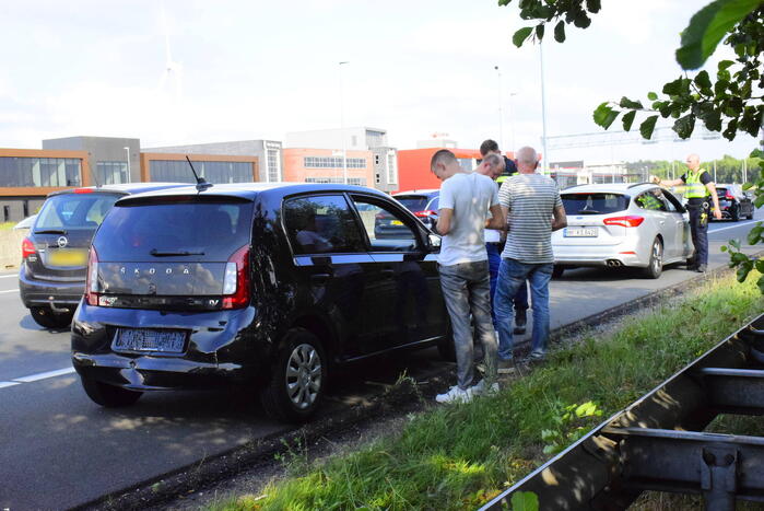Schade bij kop-staartbotsing