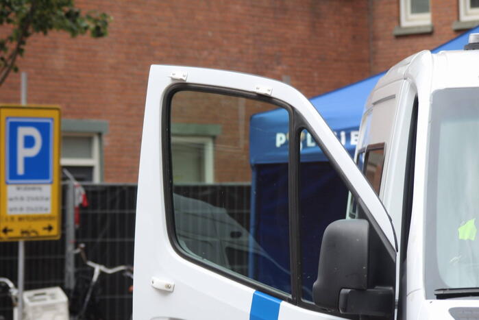 Straat hermetisch afgesloten door reconstructie