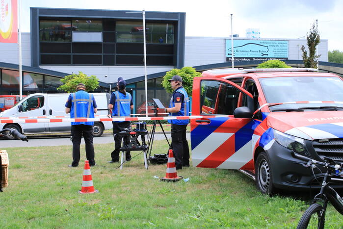 Zeer grote brand in bedrijfsverzamelgebouw