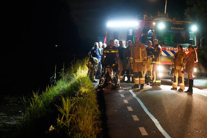 Persoon gewond na val in water