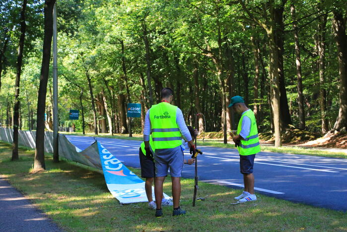 Topwielrenners Spaanse La Vuelta Holanda razen door de regio
