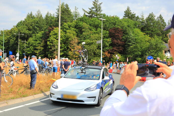 Topwielrenners Spaanse La Vuelta Holanda razen door de regio