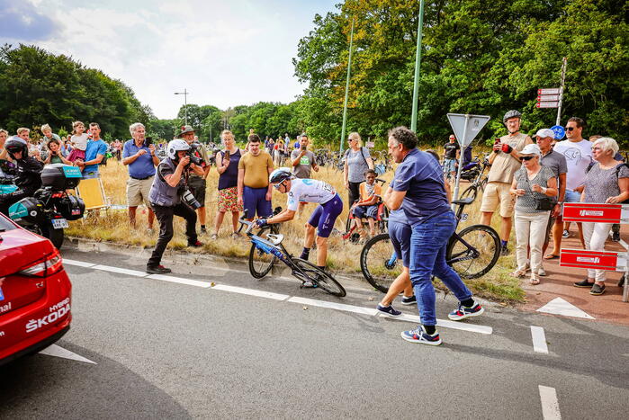 Topwielrenners Spaanse La Vuelta Holanda razen door de regio