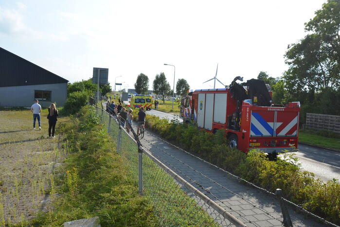 Motorrijder zwaargewond bij aanrijding