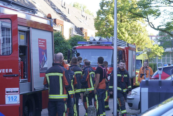 Slachtoffer heeft rook ingeademd bij woningbrand