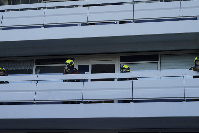 Slachtoffer heeft rook ingeademd bij woningbrand