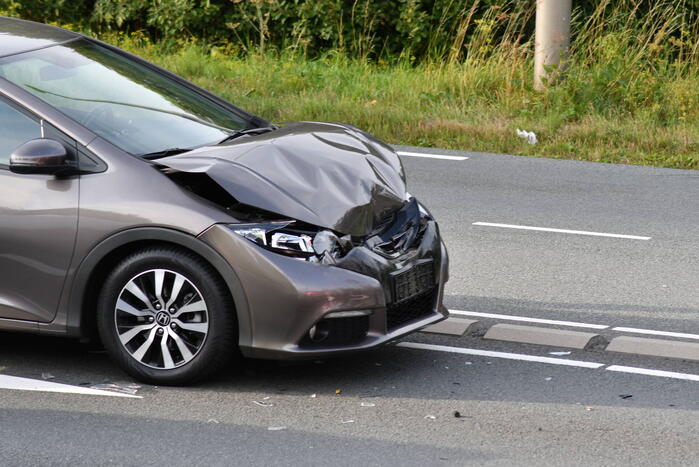 Kinderen betrokken bij kop-staart botsing