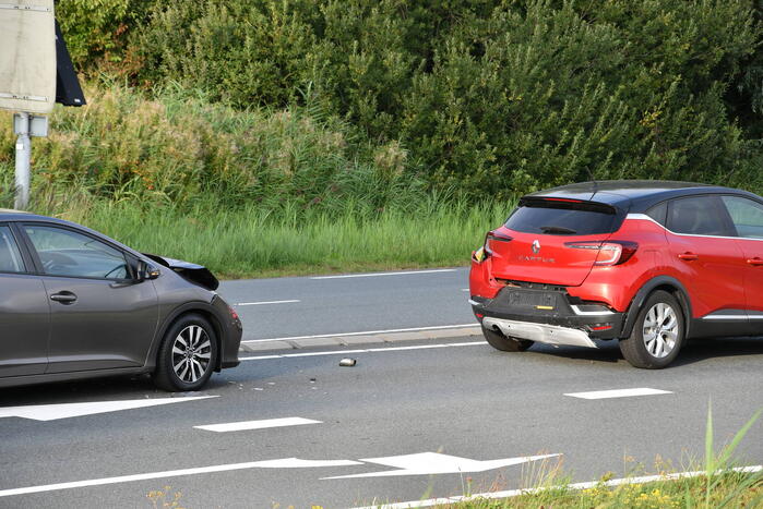 Kinderen betrokken bij kop-staart botsing