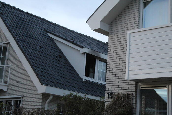 Flinke rookontwikkeling bij brand in vrijstaande woning