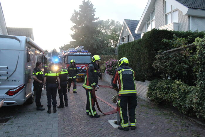 Flinke rookontwikkeling bij brand in vrijstaande woning