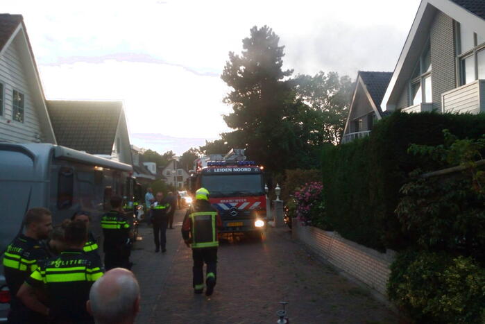Flinke rookontwikkeling bij brand in vrijstaande woning