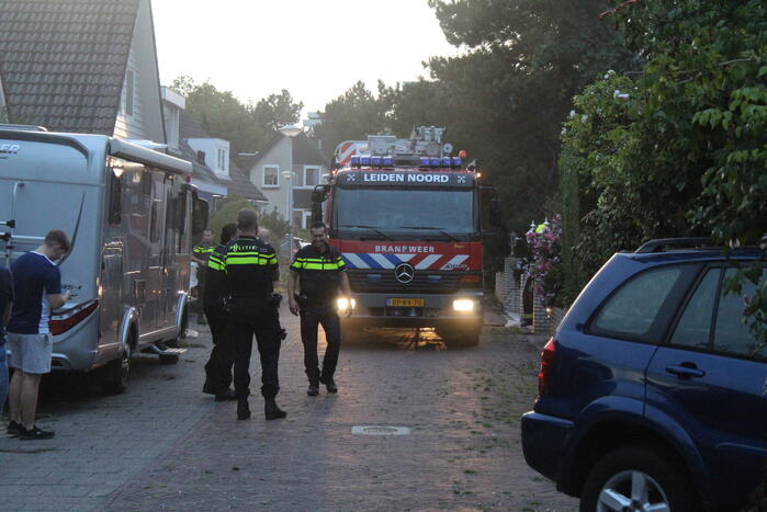 Flinke rookontwikkeling bij brand in vrijstaande woning