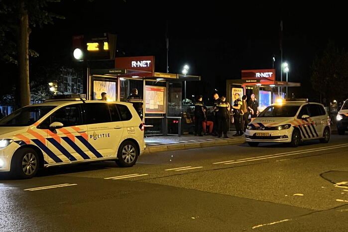 Persoon aangehouden naar mogelijk steekpartij