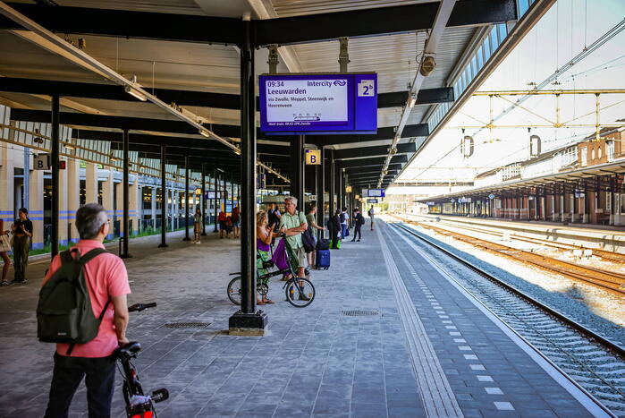 Dag 1 estafettestaking NS