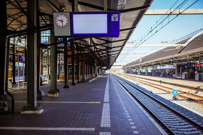 Dag 1 estafettestaking NS