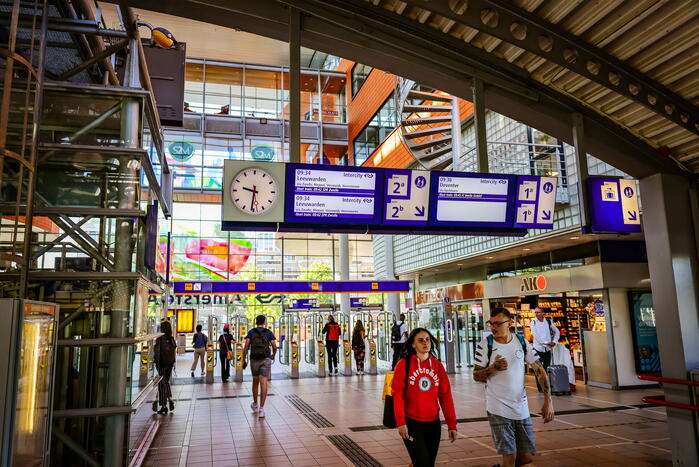 Dag 1 estafettestaking NS