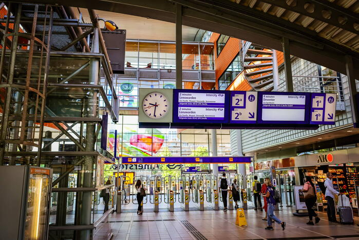 Dag 1 estafettestaking NS