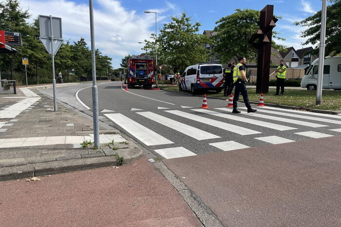 Gaslek door graafwerkzaamheden in De Kooistee