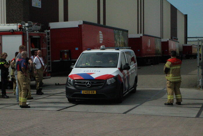 Brand in loods op bedrijventerrein De Groote Lindt