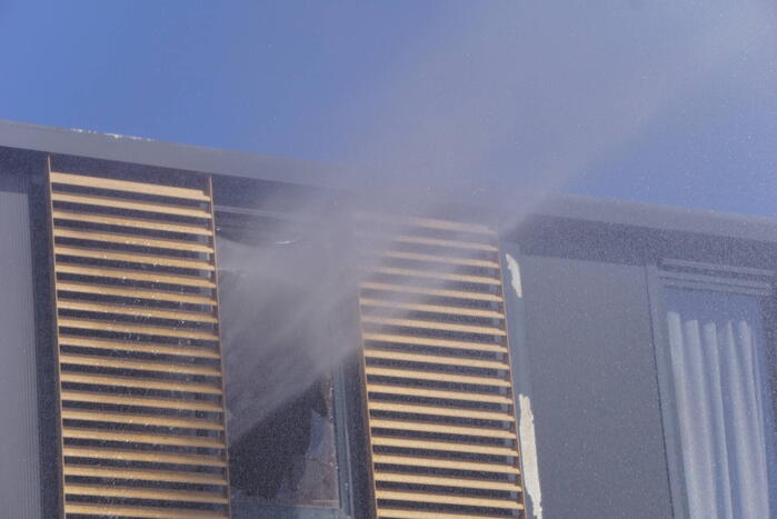 Flinke brand in containerwoningen