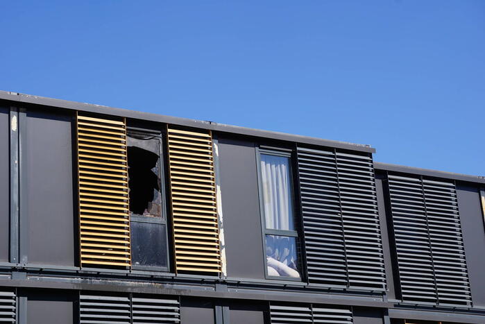 Flinke brand in containerwoningen