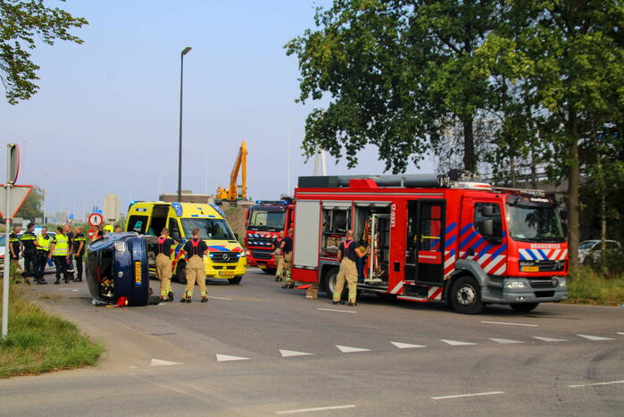 Aanhouding na ongeval onder invloed