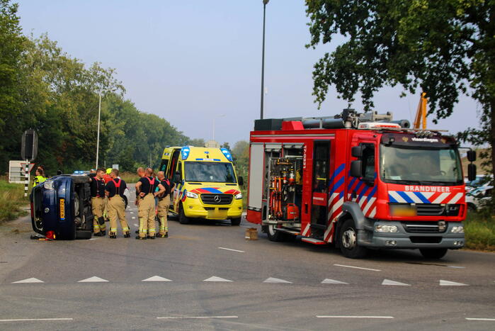 Aanhouding na ongeval onder invloed