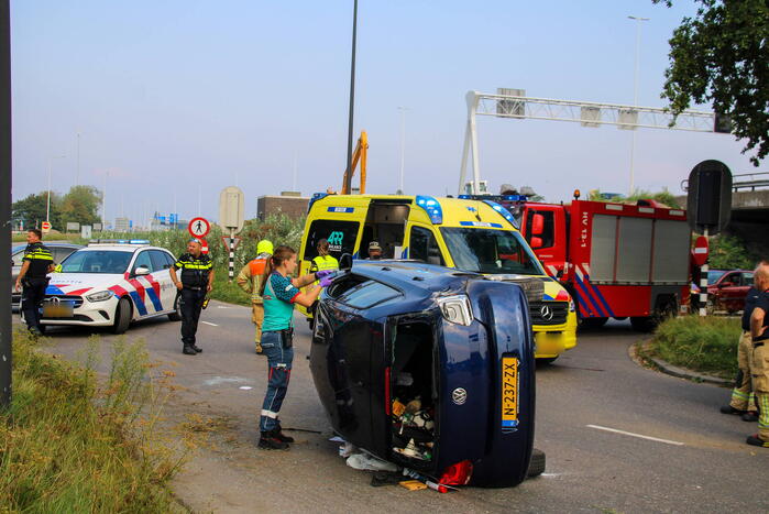 Aanhouding na ongeval onder invloed