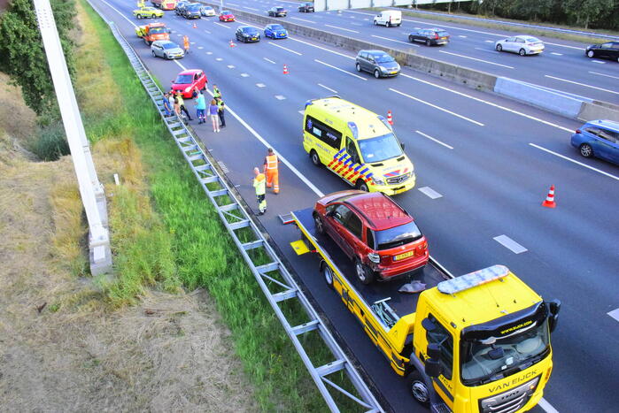 Gewonde bij ongeval op snelweg