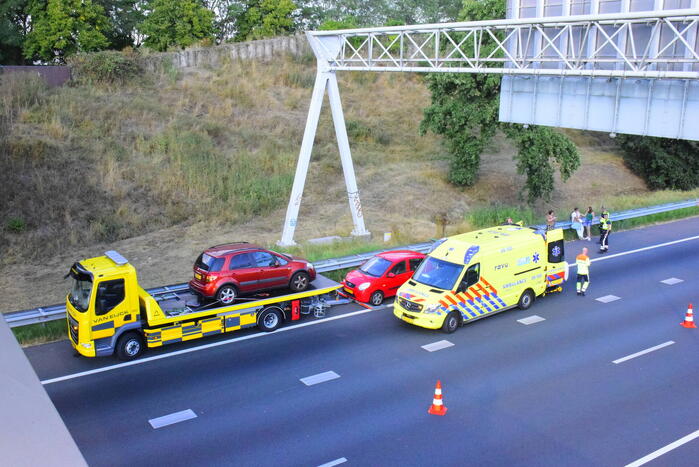 Gewonde bij ongeval op snelweg