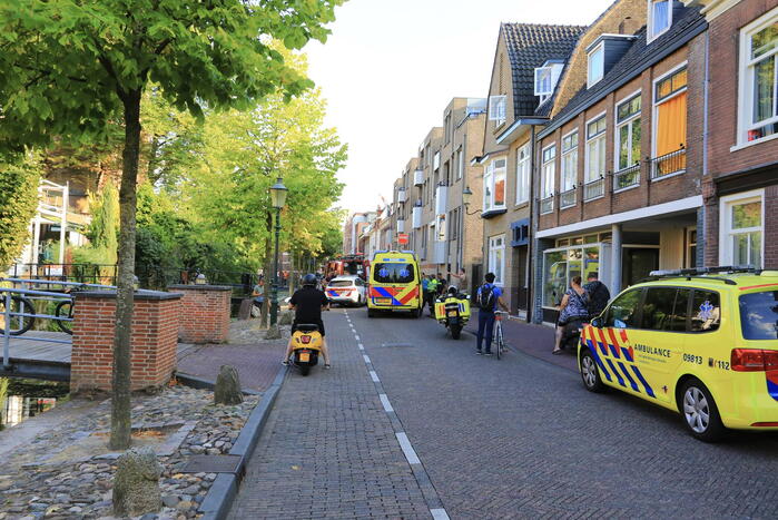 Omstanders redden te water geraakte fietser