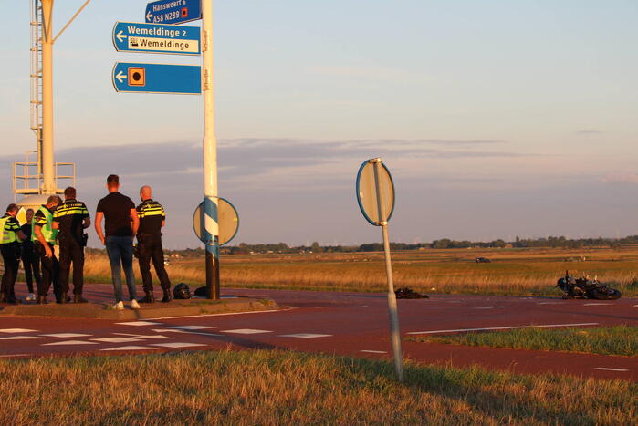 Persoon zwaargewond bij verkeersongeval