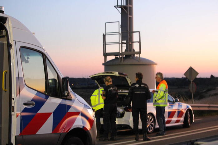 Persoon zwaargewond bij verkeersongeval