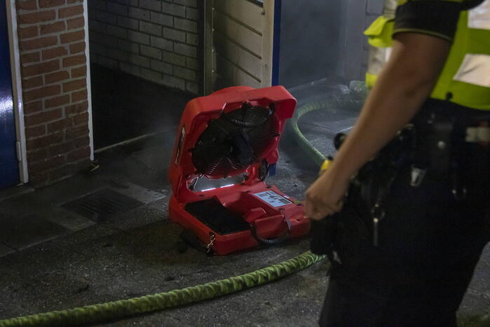 Elektrische fiets veroorzaakt brand in schuur