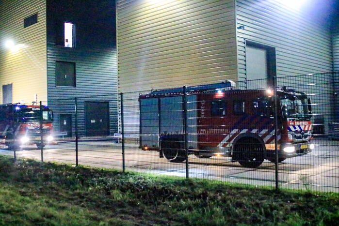 Inpandige brand bij AEB bio energie centrale