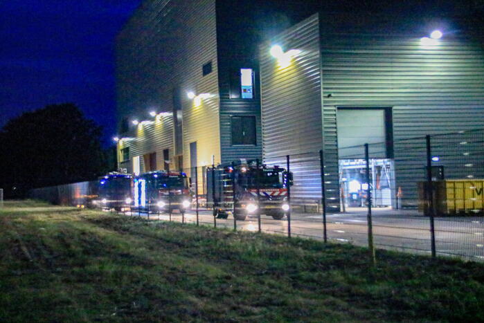 Inpandige brand bij AEB bio energie centrale