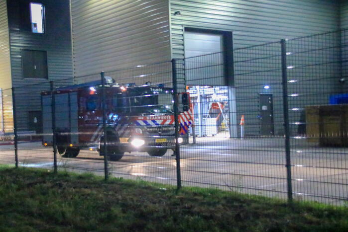 Inpandige brand bij AEB bio energie centrale