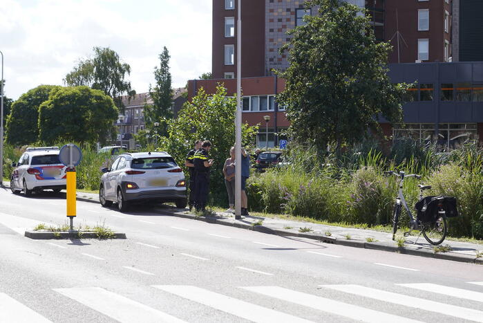 Fietser aangereden bij oversteken