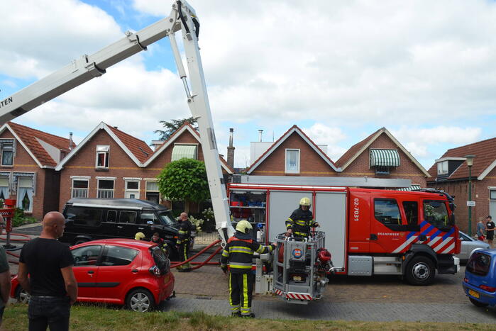 NL-Alert uitgegeven na brand in schuur