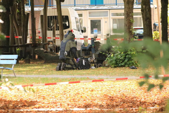 Woningen ontruimd door mogelijk explosief