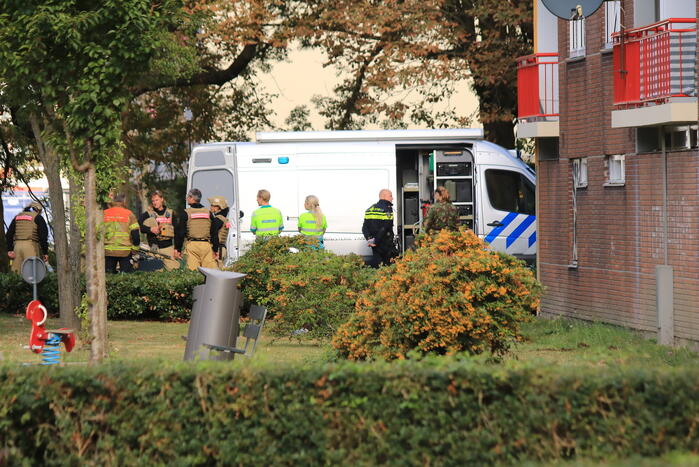 Woningen ontruimd door mogelijk explosief