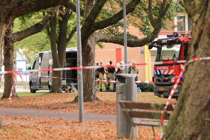 Woningen ontruimd door mogelijk explosief