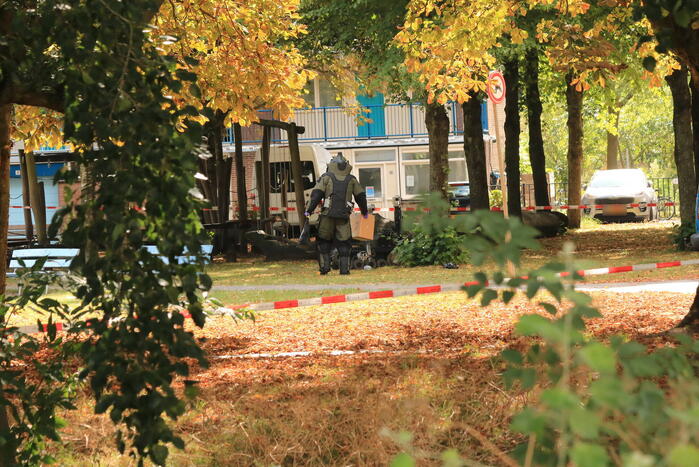 Woningen ontruimd door mogelijk explosief