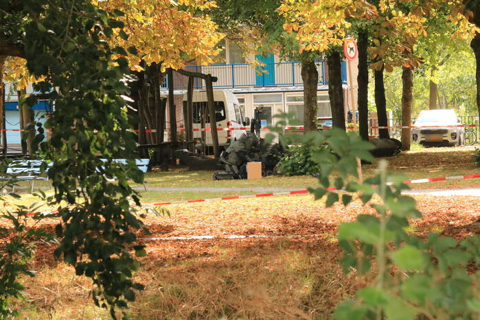 Woningen ontruimd door mogelijk explosief