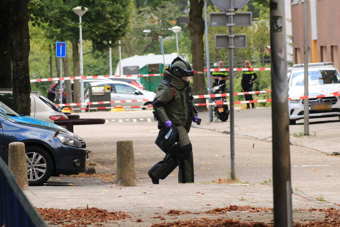 Woningen ontruimd door mogelijk explosief