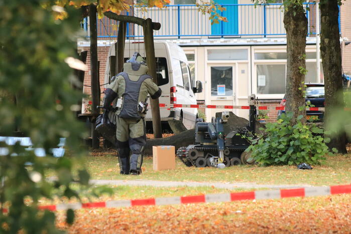 Woningen ontruimd door mogelijk explosief