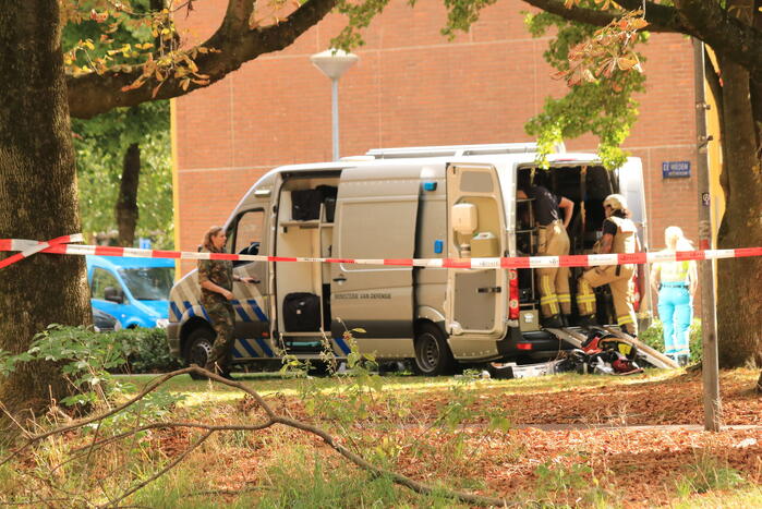 Woningen ontruimd door mogelijk explosief