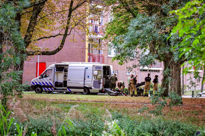 Woningen ontruimd door mogelijk explosief