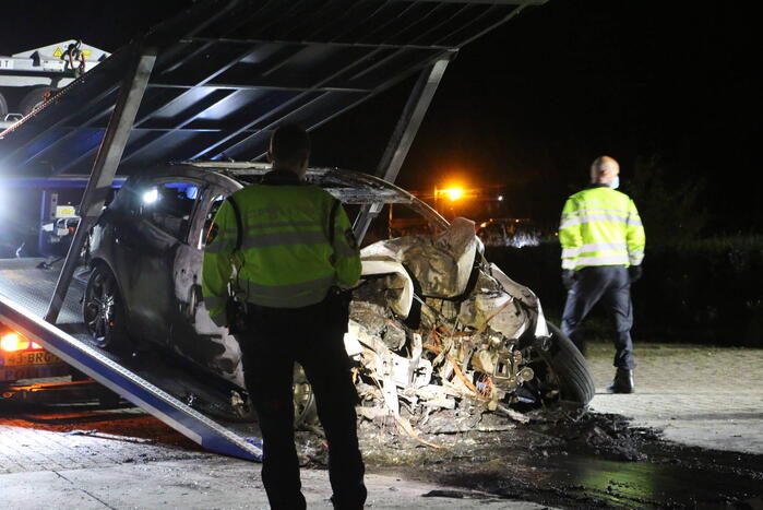 Dode bij brand in tankstation na ongeval