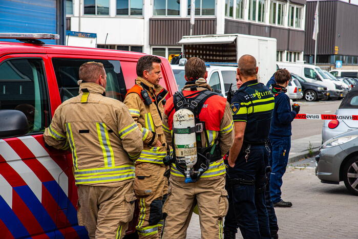 Onderzoek vermoeden drugslab